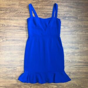 Laundry By Shelli Segal Royal Blue Dress
